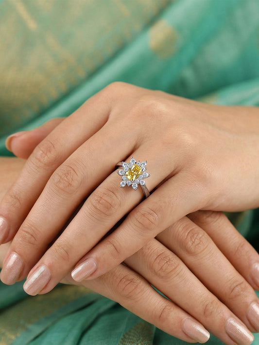 Silver Amaterasu Ring