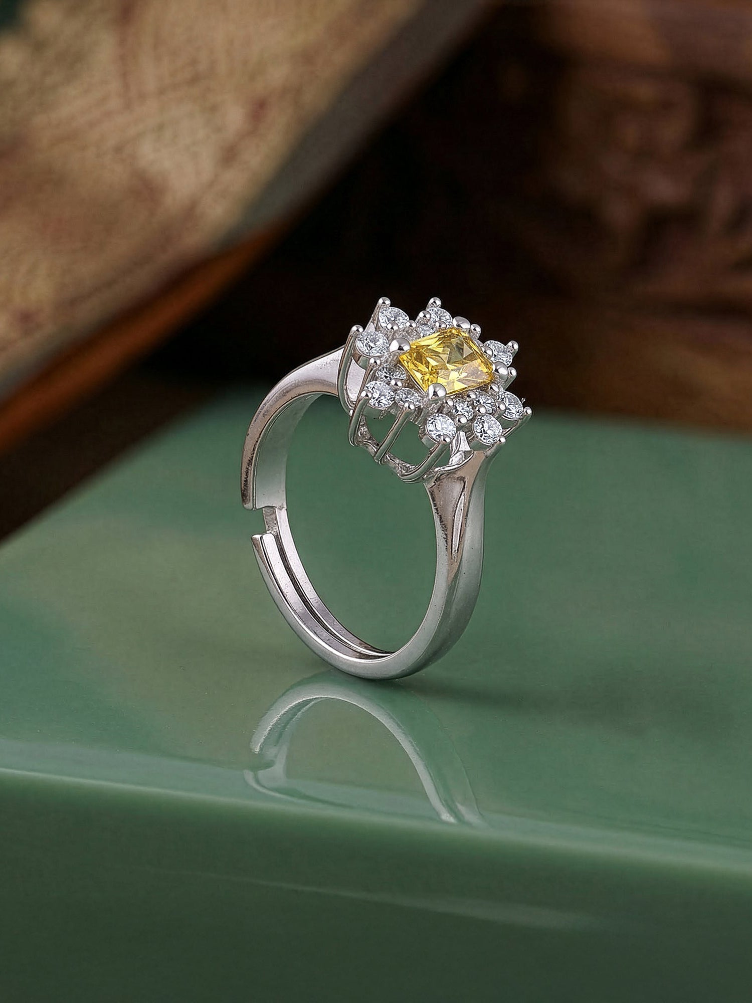 Silver Amaterasu Ring