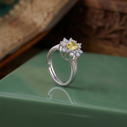 Silver Amaterasu Ring