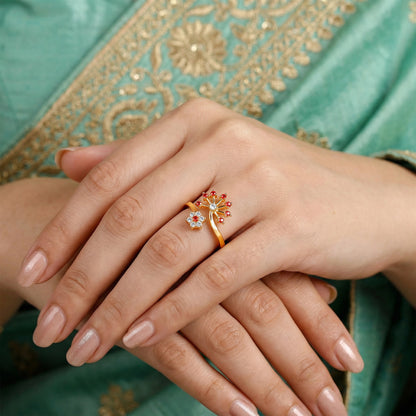 Golden Kaushiki Ring