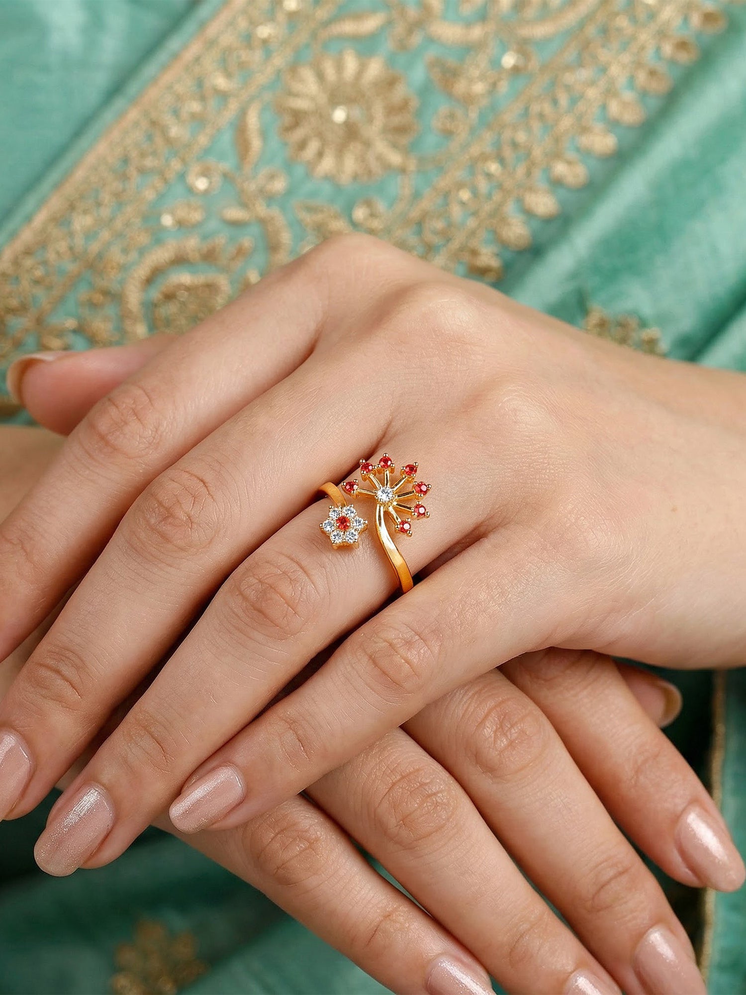 Golden Kaushiki Ring