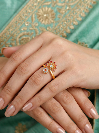 Golden Kaushiki Ring
