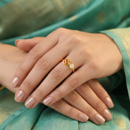 Golden Brigid Ring