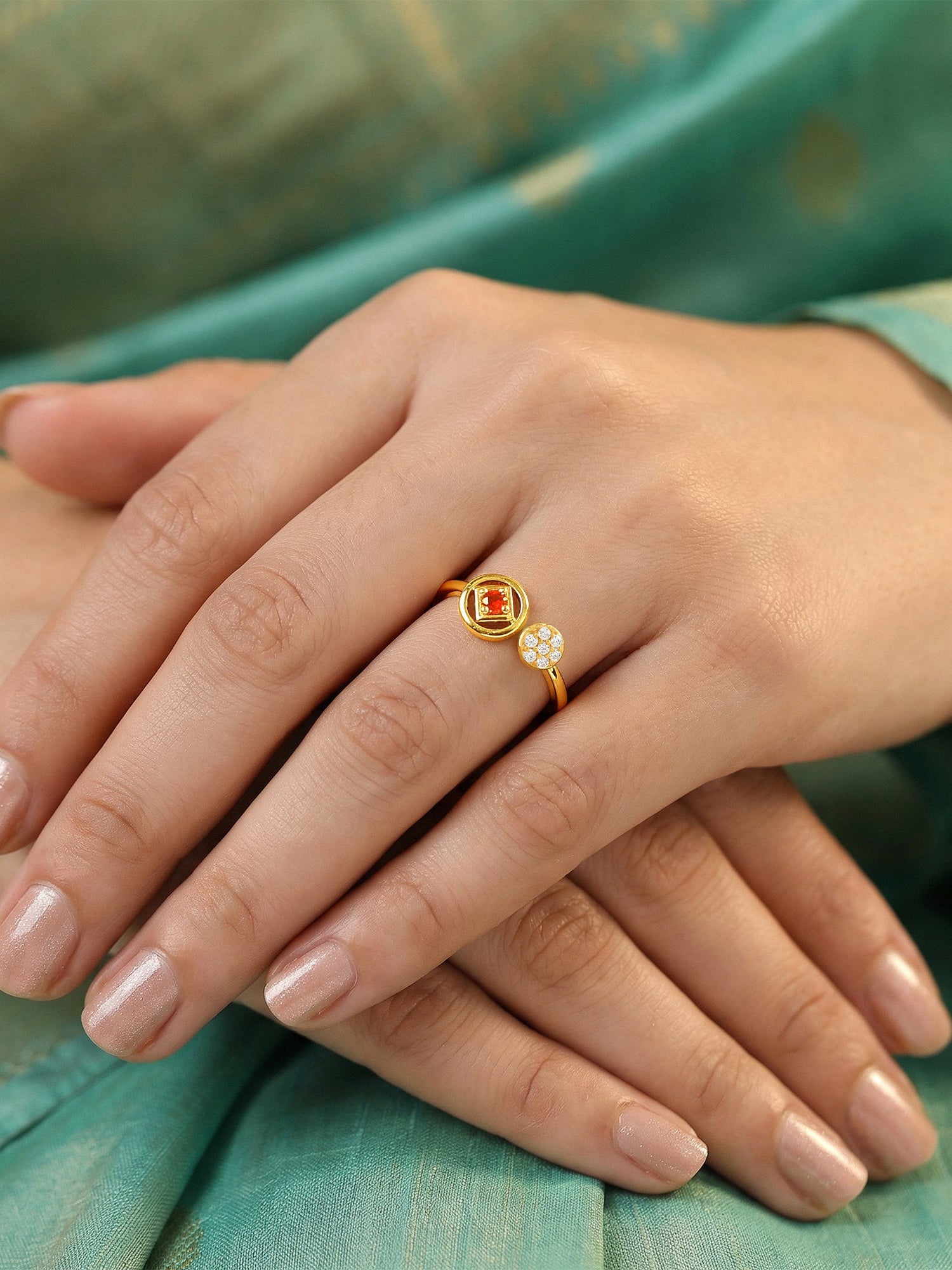Golden Brigid Ring