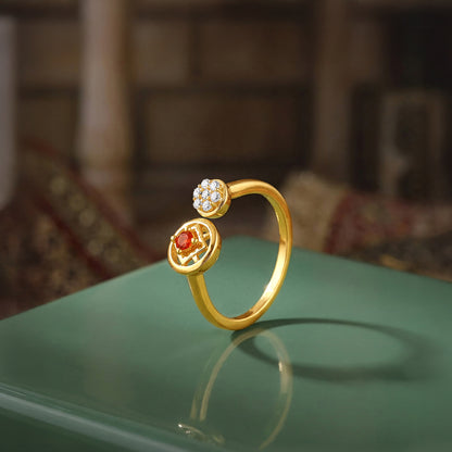 Golden Brigid Ring