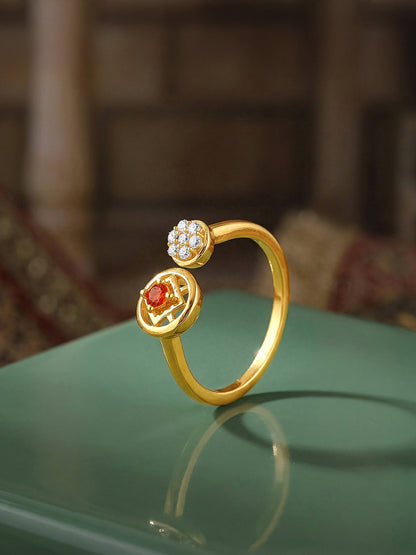 Golden Brigid Ring