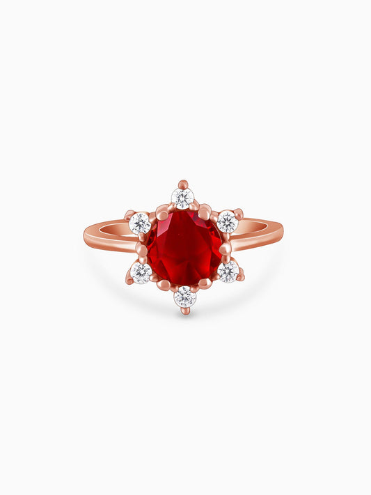 Rose Gold Pomona Ring