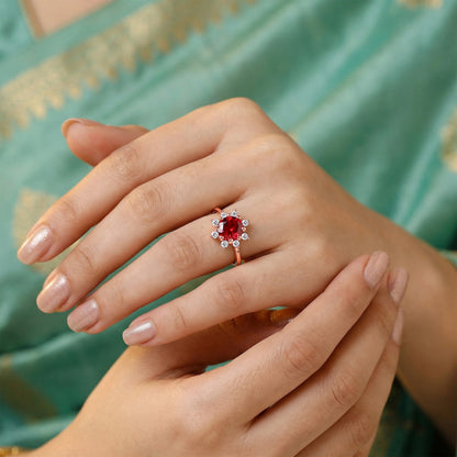 Rose Gold Pomona Ring