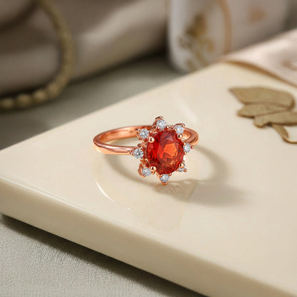 Rose Gold Pomona Ring