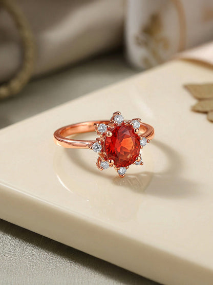 Rose Gold Pomona Ring