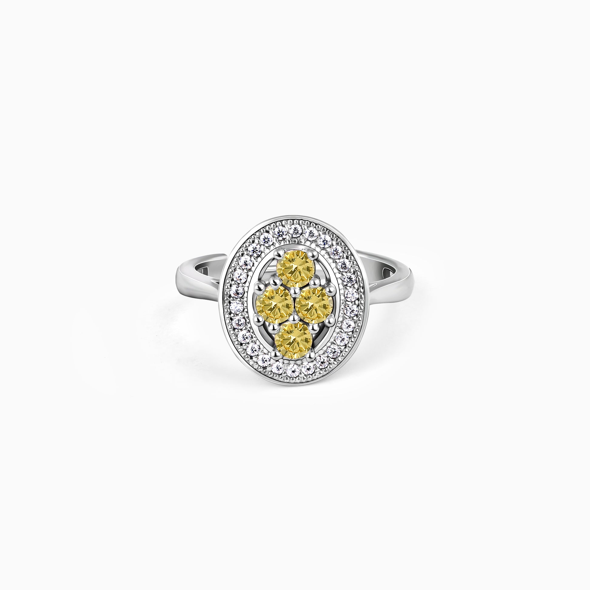Silver Vamika Ring