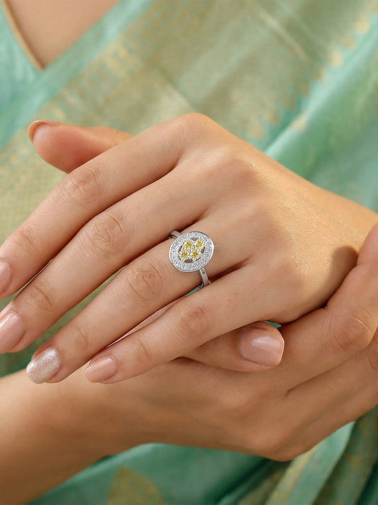 Silver Vamika Ring
