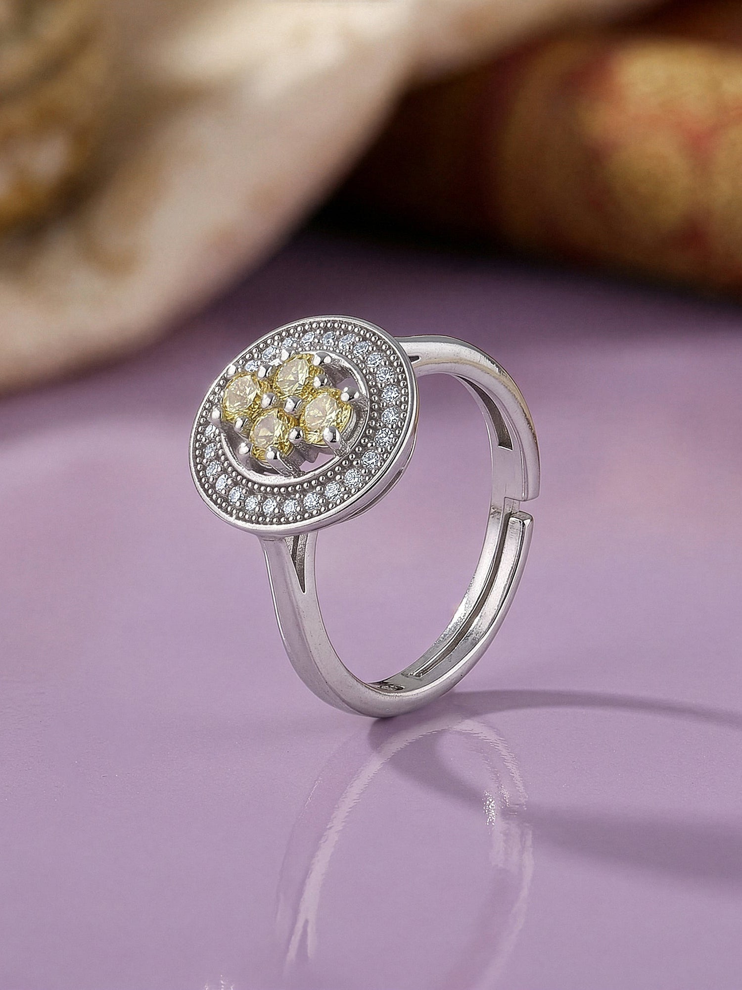 Silver Vamika Ring