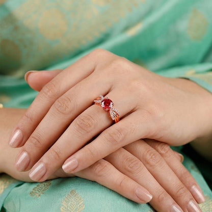 Rose Gold Izanami Ring