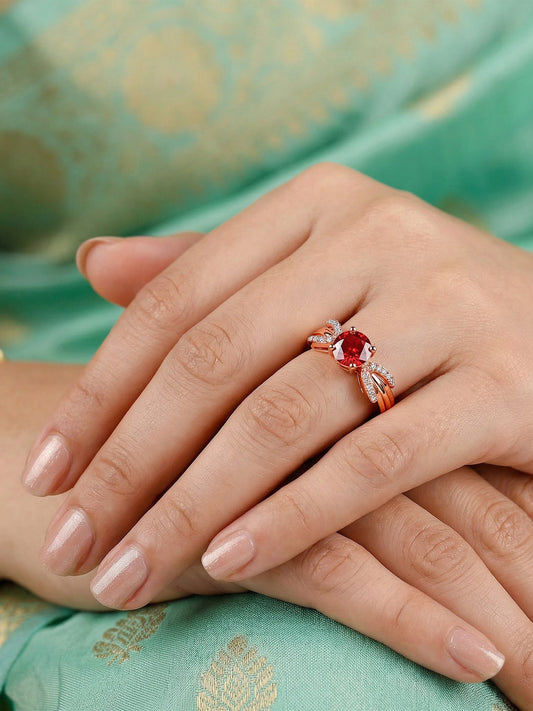 Rose Gold Izanami Ring