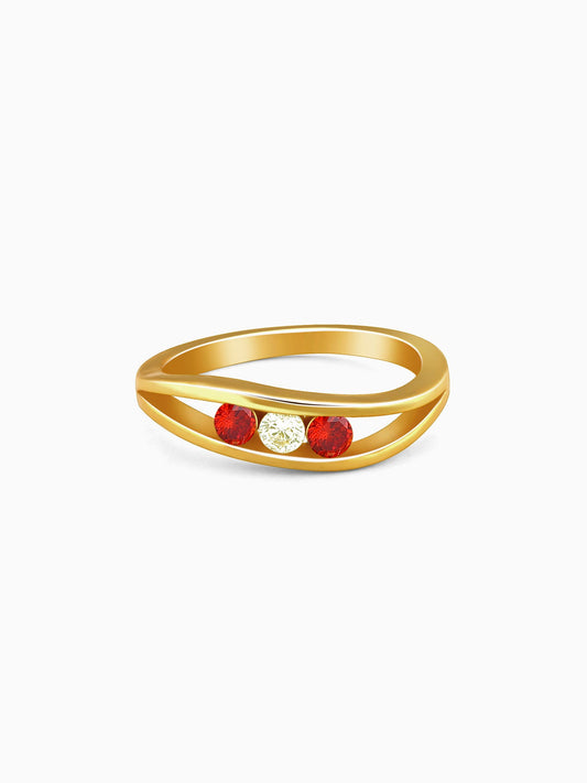 Golden Shailaputri Ring