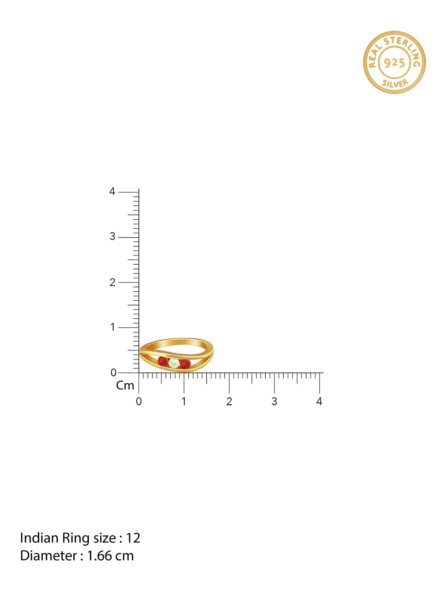 Golden Shailaputri Ring