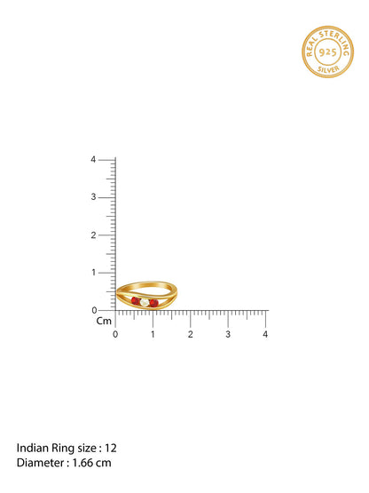 Golden Shailaputri Ring