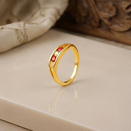 Golden Shailaputri Ring