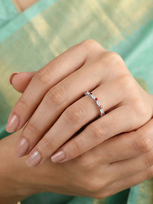Silver Astraea Ring