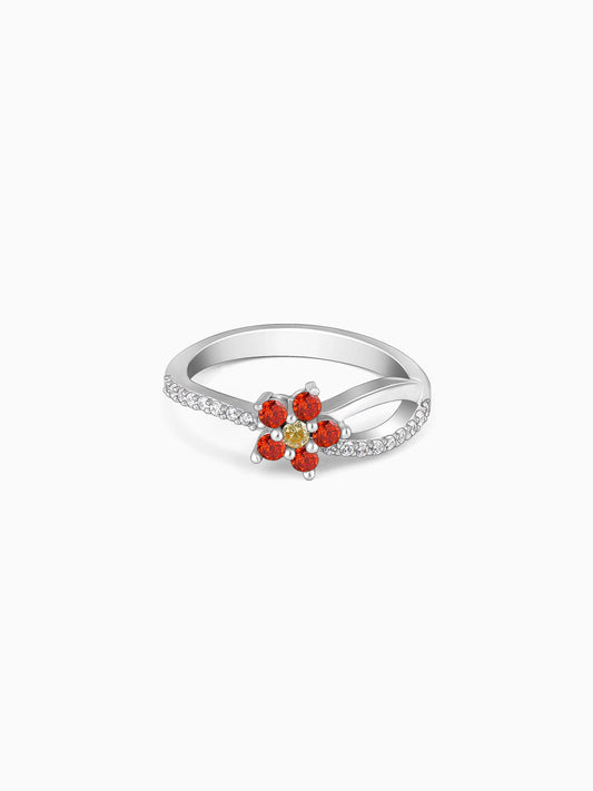 Silver Fauna Ring