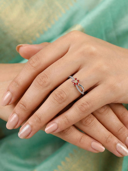 Silver Fauna Ring