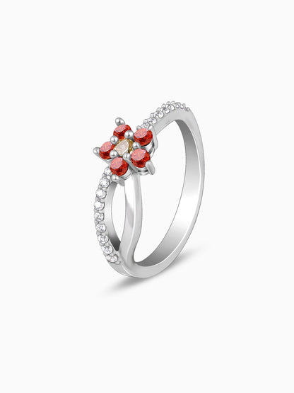 Silver Fauna Ring