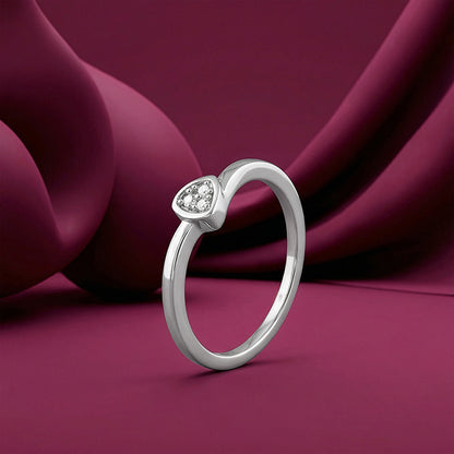 Silver Luma Drop Ring (Size 12)