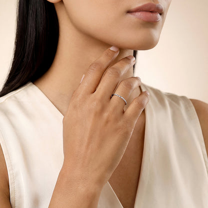 Silver Braid Ring (Size 12)