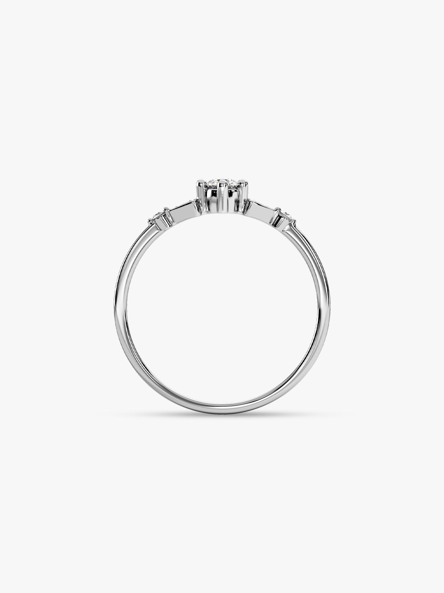 Silver Stun Ring (Size 11)