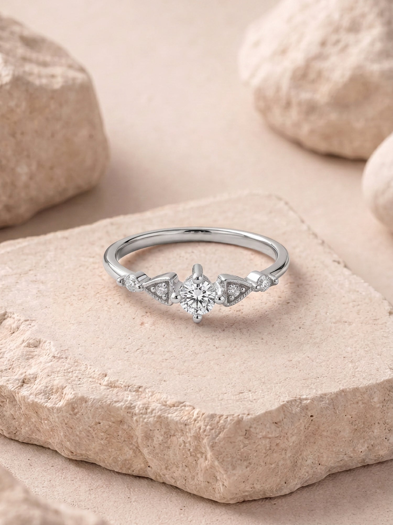 Silver Stun Ring (Size 11)