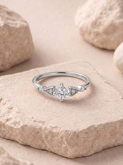 Silver Stun Ring (Size 11)