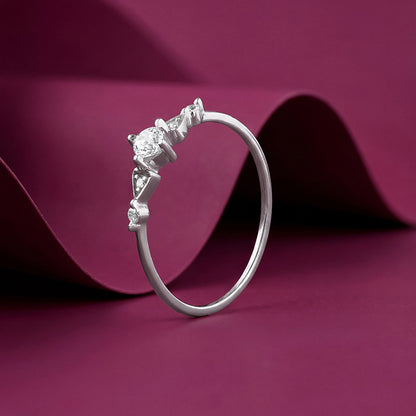 Silver Stun Ring (Size 11)