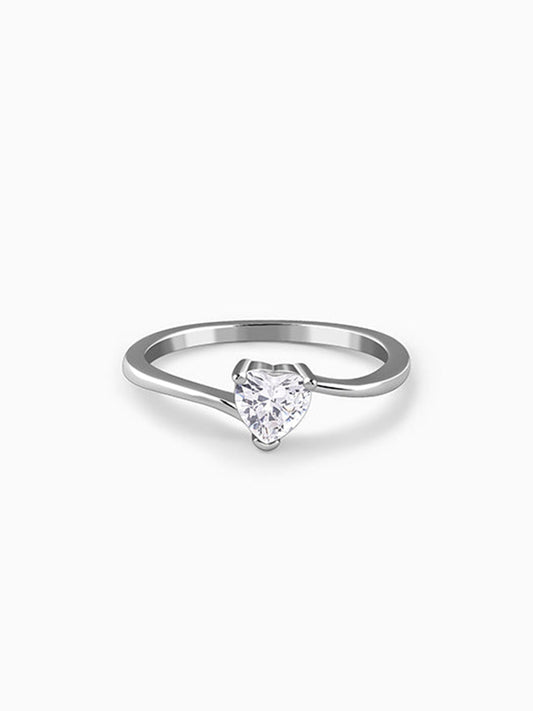 Silver Twilight Love Ring