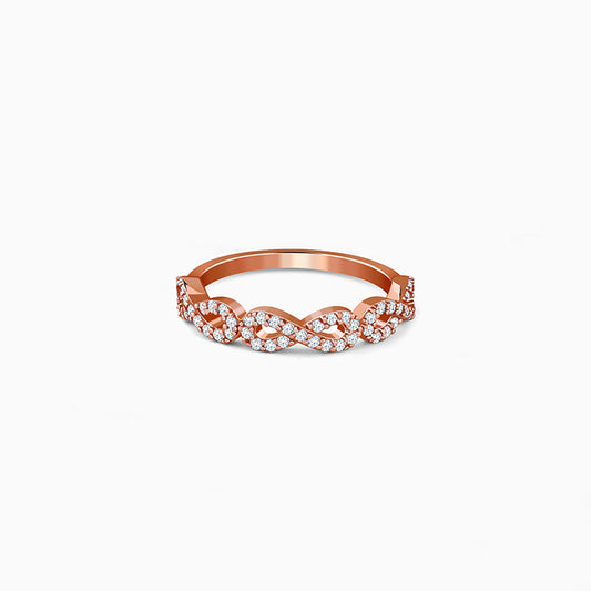 Rose Gold Heart of Blush Ring
