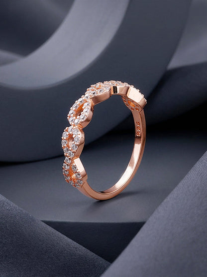 Kriti Sanon Rose Gold Heart of Blush Ring