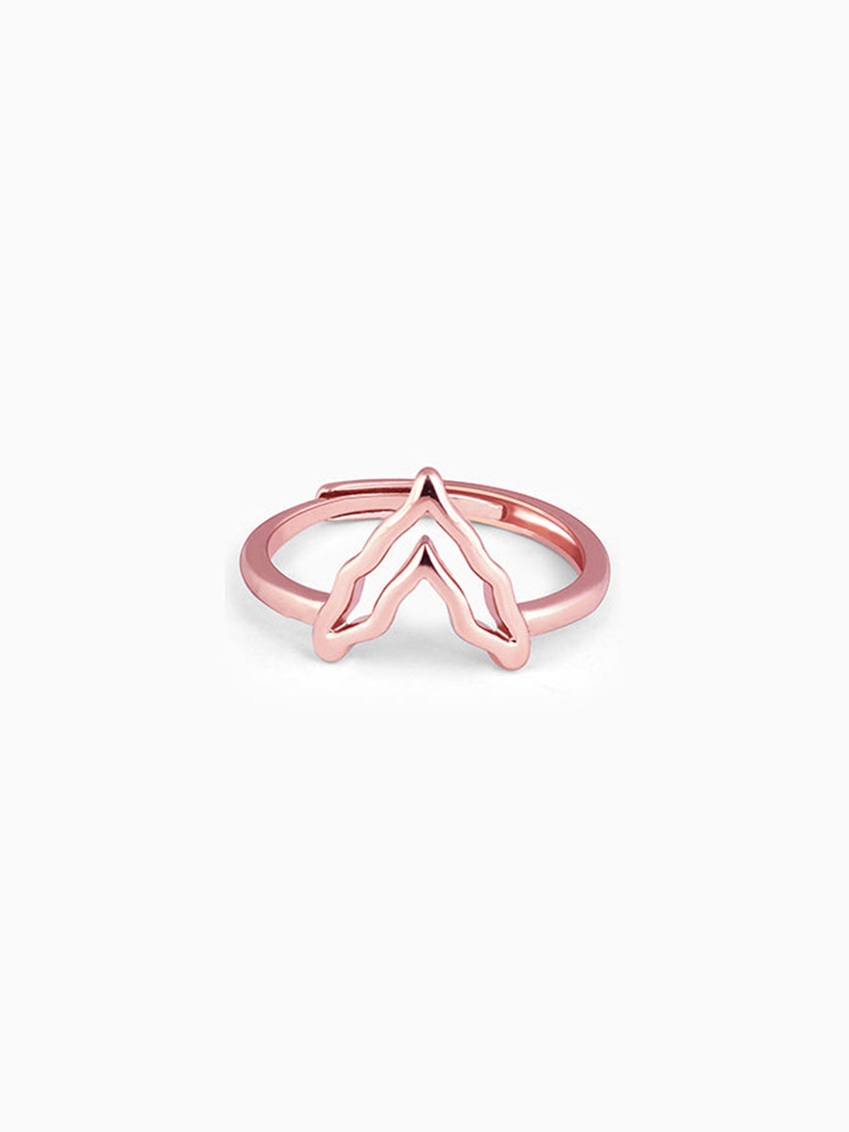 Rose Gold Mountain of Love Ring