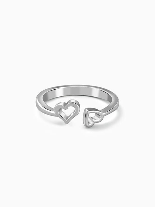 Silver Amora Ring (Size 12)