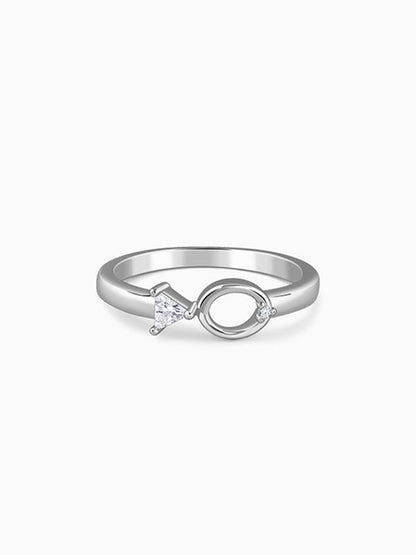 Silver Timeless Glam Ring