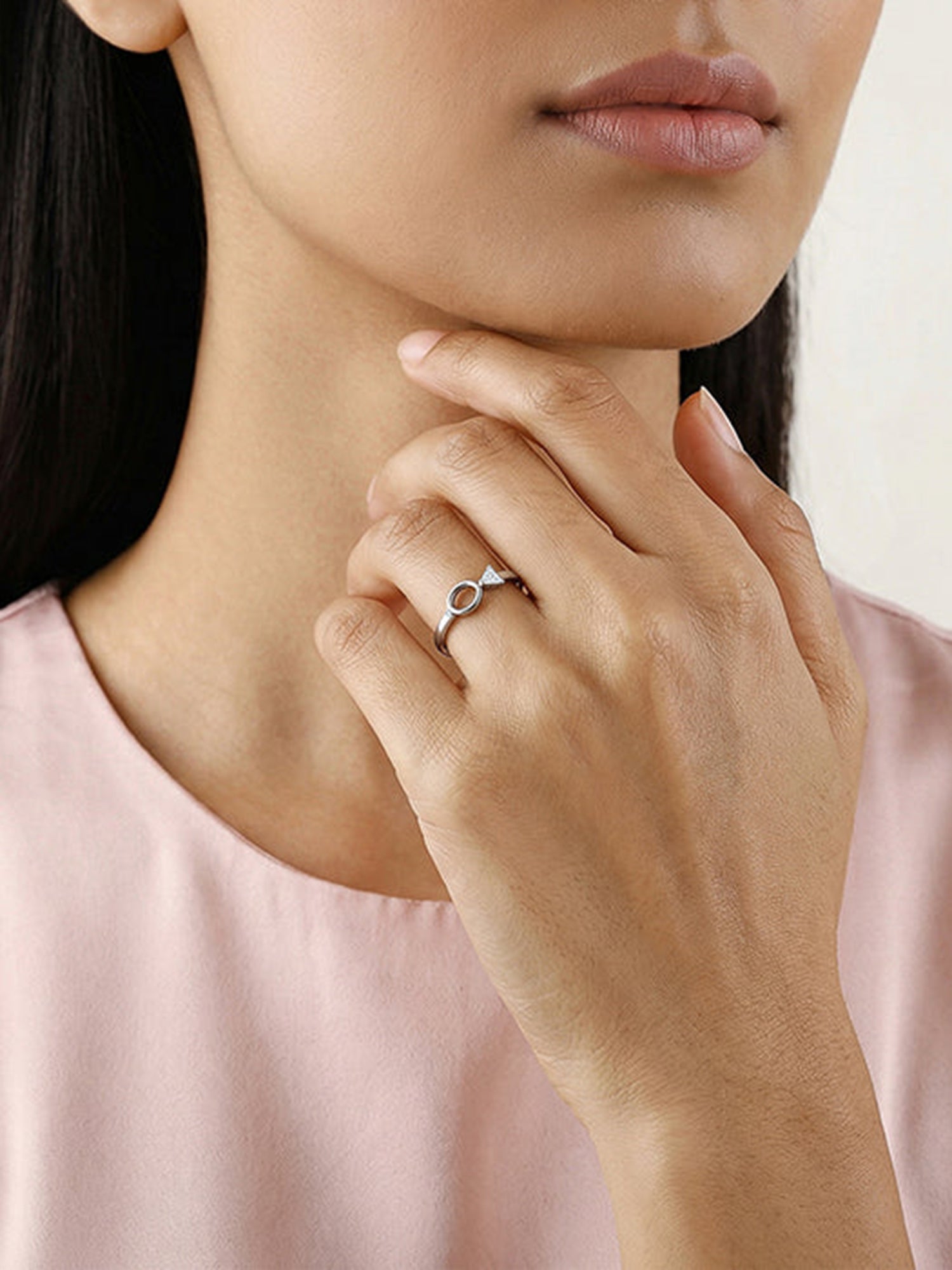 Silver Timeless Glam Ring