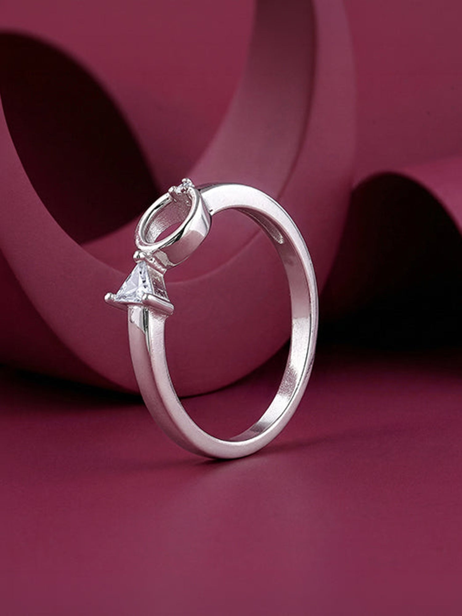 Silver Timeless Glam Ring