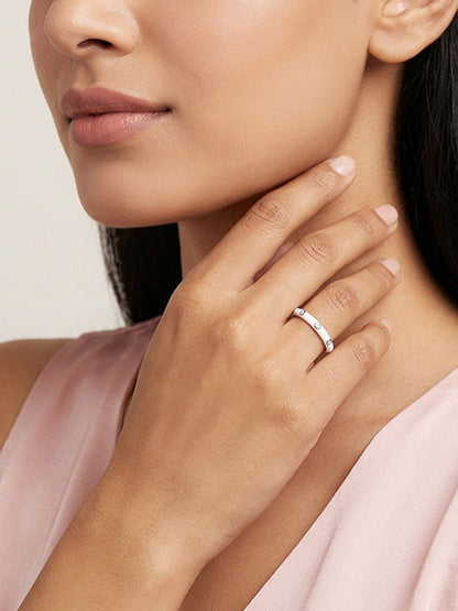 Silver Imperial Stack Rings