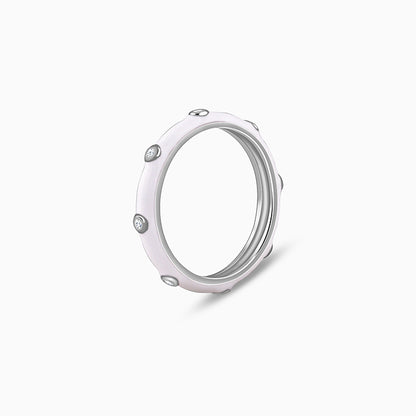 Silver Imperial Stack Rings