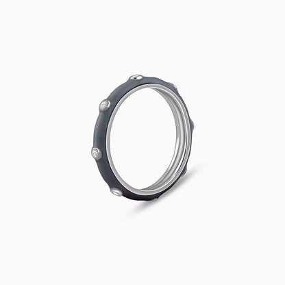 Silver Imperial Stack Rings
