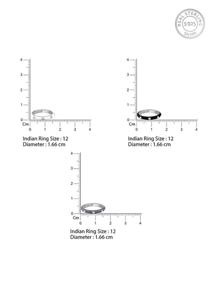 Silver Imperial Stack Rings