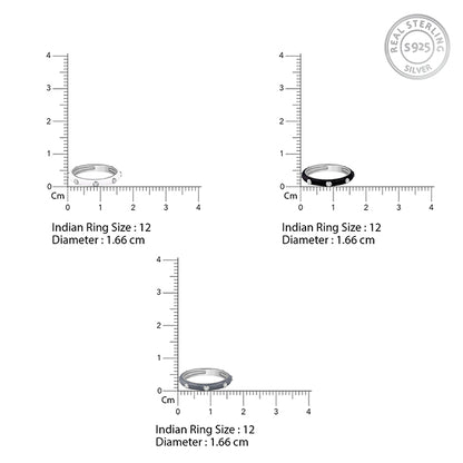 Silver Imperial Stack Rings