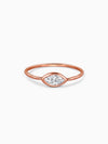 Rose Gold Eye Ring (Size 12)