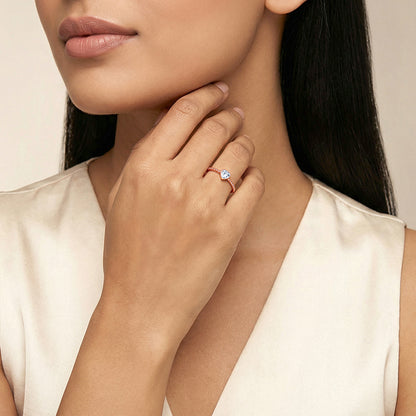 Rose Gold Rilynn Ring (Size 12)