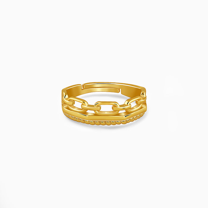 Golden Rebel Ring (Size 12)