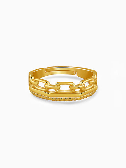 Golden Rebel Ring (Size 12)
